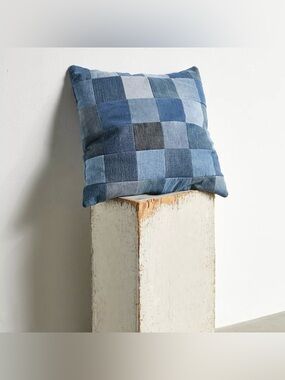 URBAN RENEWAL Jean Patched Pillow